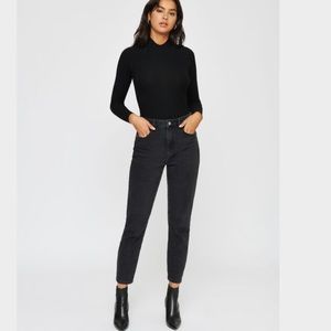 Dynamite “Claudia Ultra High Waisted Crop Mom Jeans”